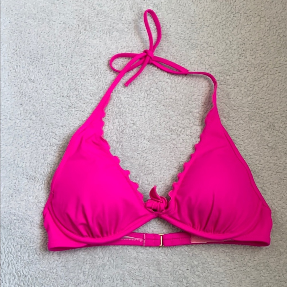 Victoria Secret hot pink bikini top